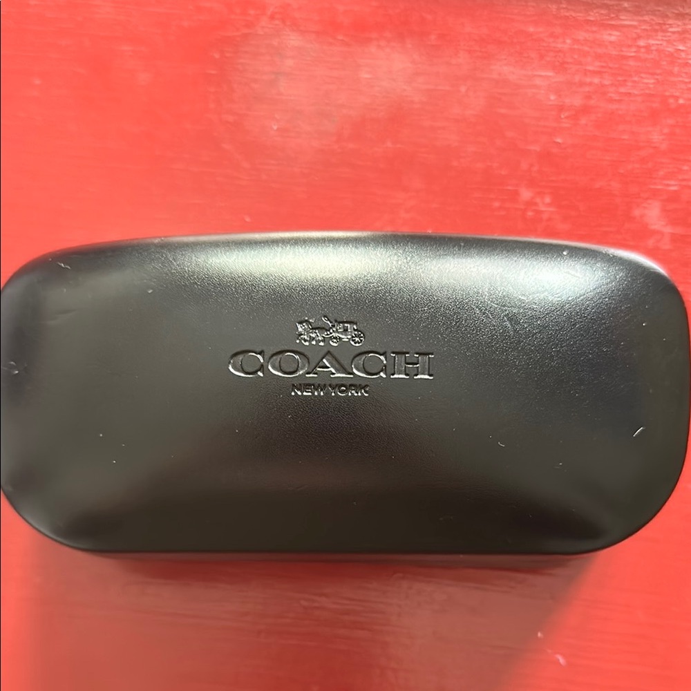 Coach Black Eyeglass Case